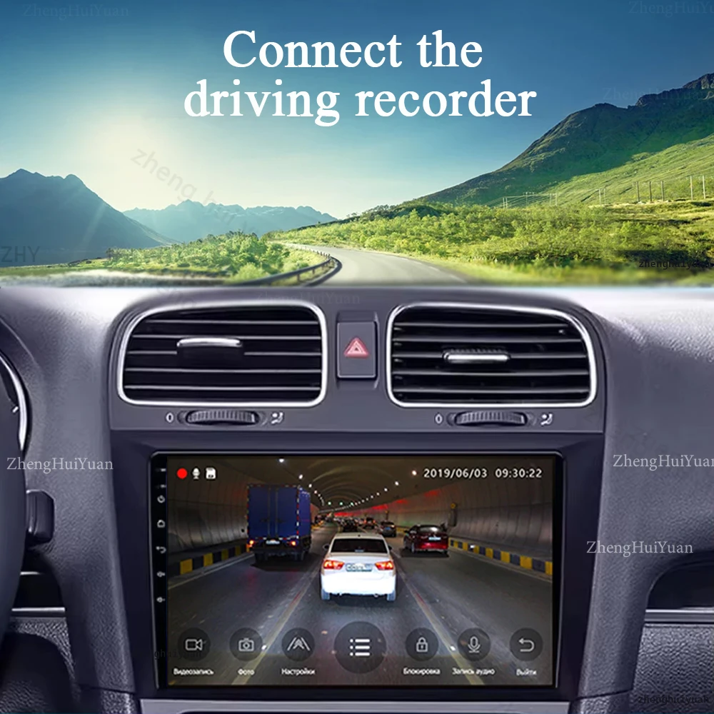 Android 16 Car Radio For Volkswagen VW Golf 6 MK6 GTI 2008-2016 Wireless Carplay Auto Radio Car Multimedia 4G DSP RDS WIFI 2 Din