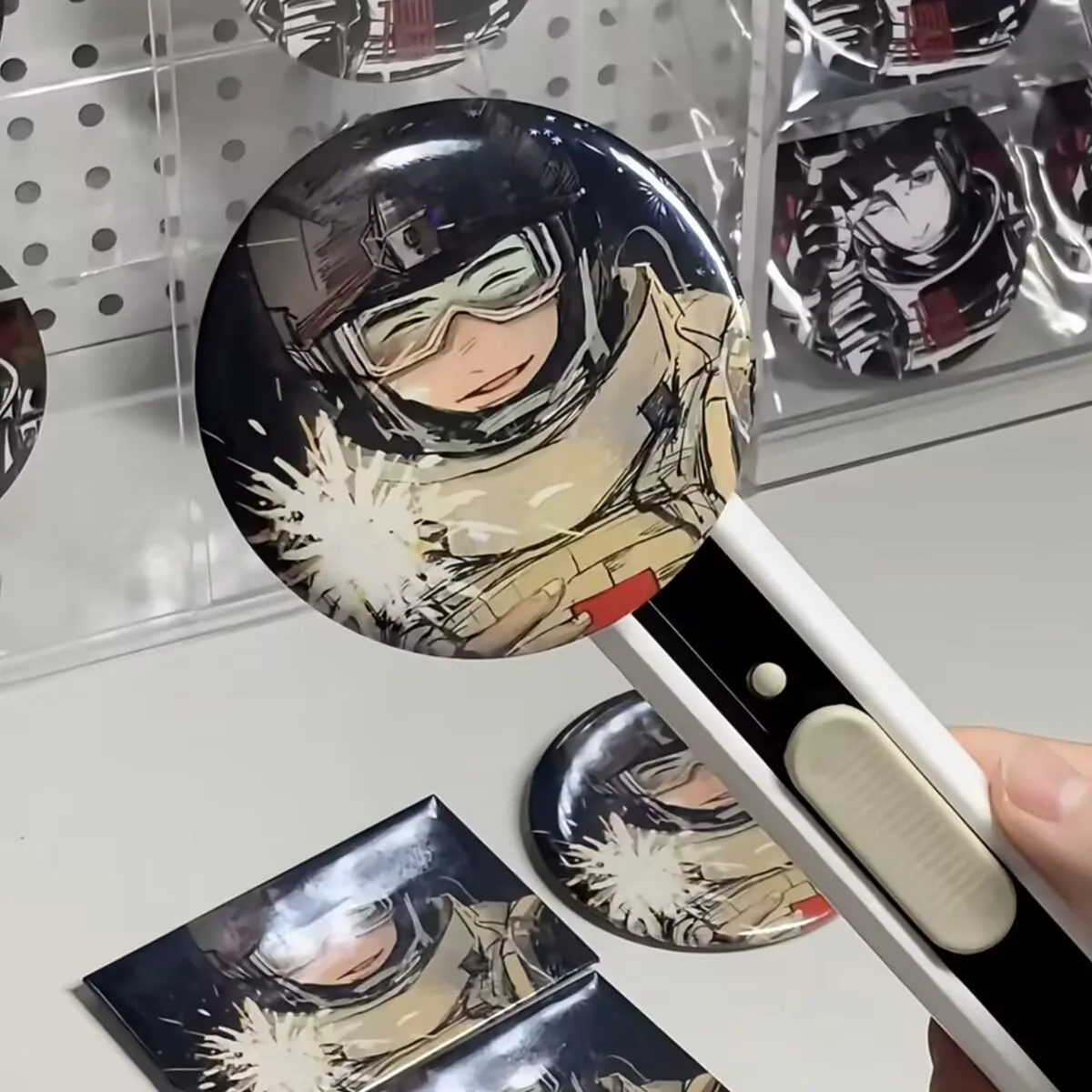 

"Call of Duty" merchandise: Wang Zhiqiang's 58mm Ba Ji Gu Zi badge as a gift for friends and best friends