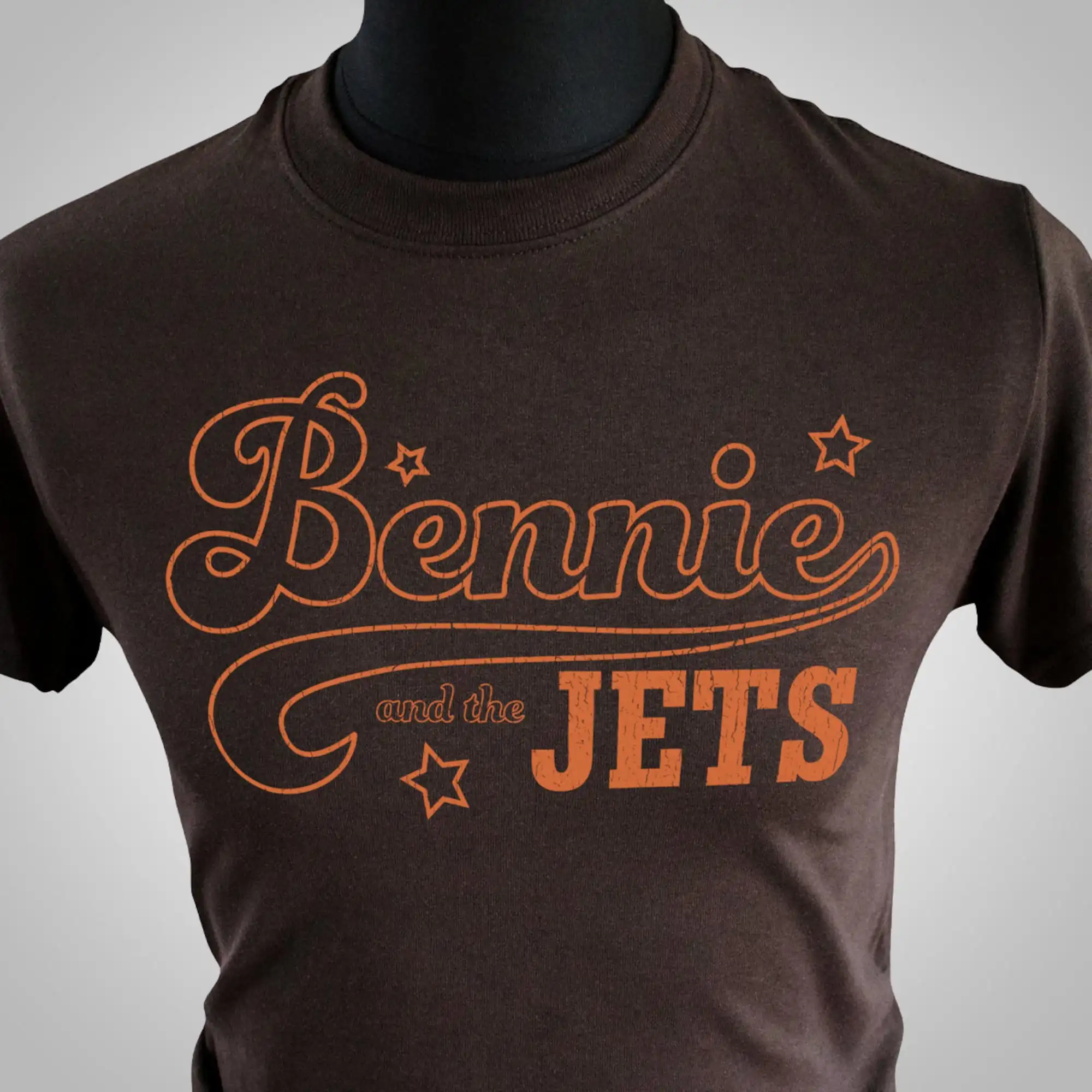 Bennie And The Jets T Shirt Brown