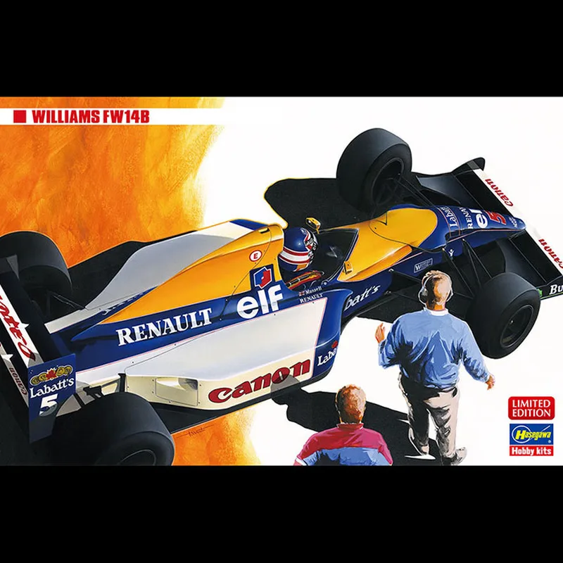 hasegawa-1-24-f1-formule-voiture-de-course-modele-williams-fw14b-20719-modele-kit-d'assemblage-parent-enfant-interactif-bricolage-puzzle-jouet