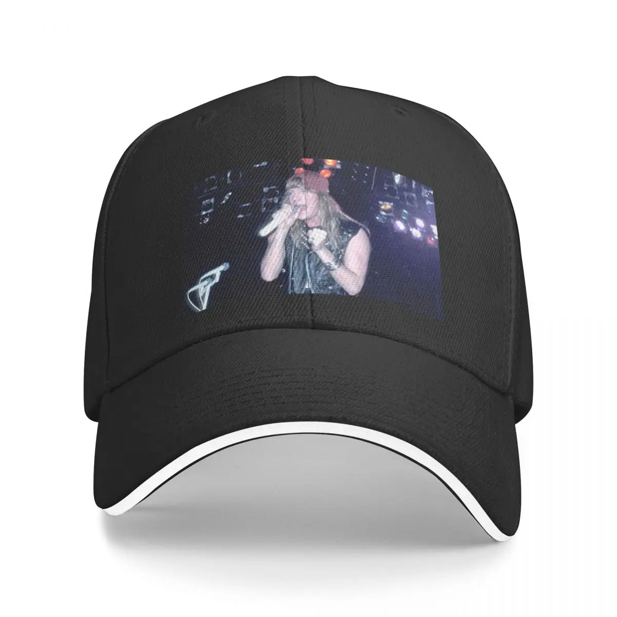 Jani Lane Warrant Photograph Baseball Cap Cosplay Kids Hat Mountaineering Boy Women's