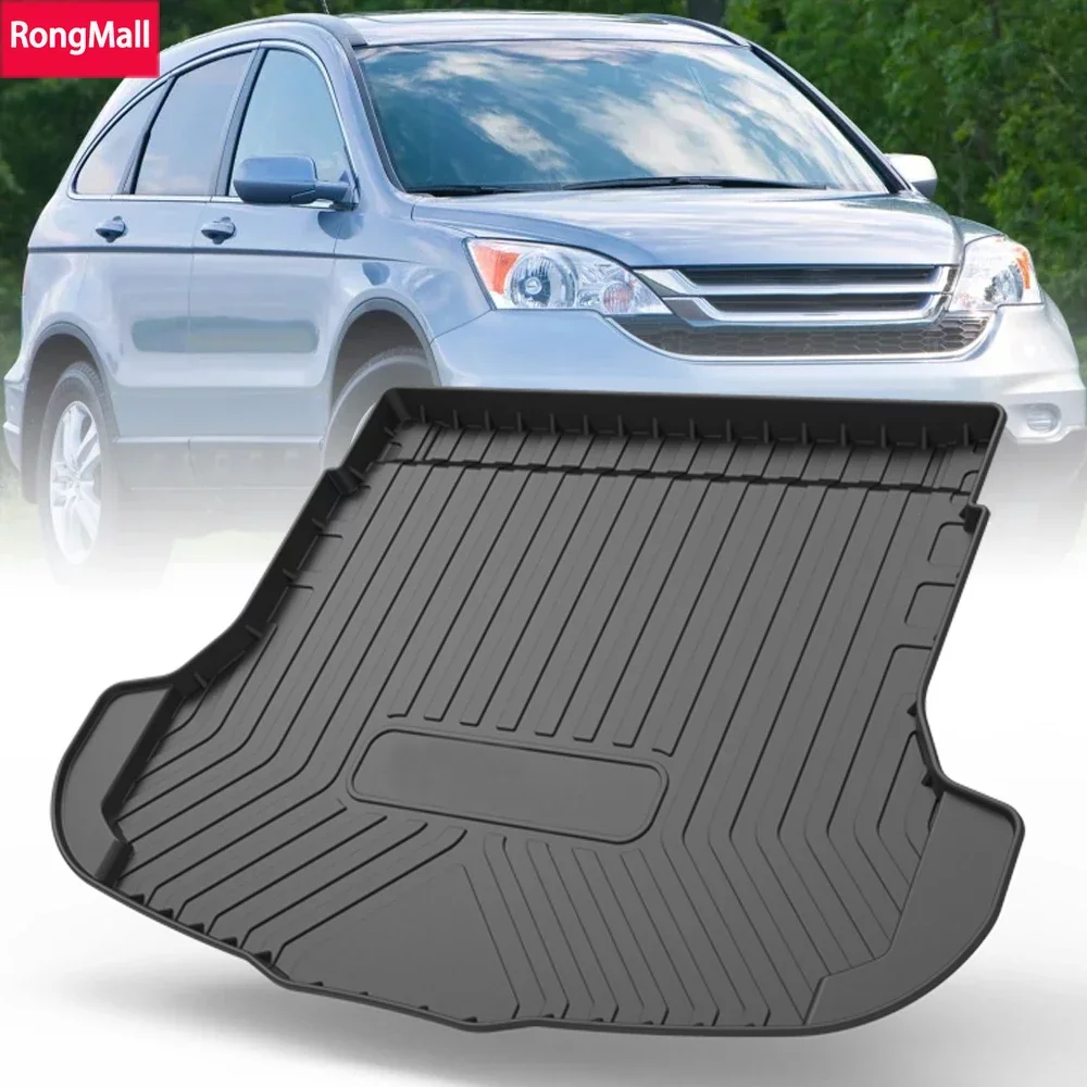 

TPE Car Trunk Mat For Honda CRV 2007 2008 2009 2010 2011 Waterproof Protective Liner Trunk Pad Tray Rubber Mat