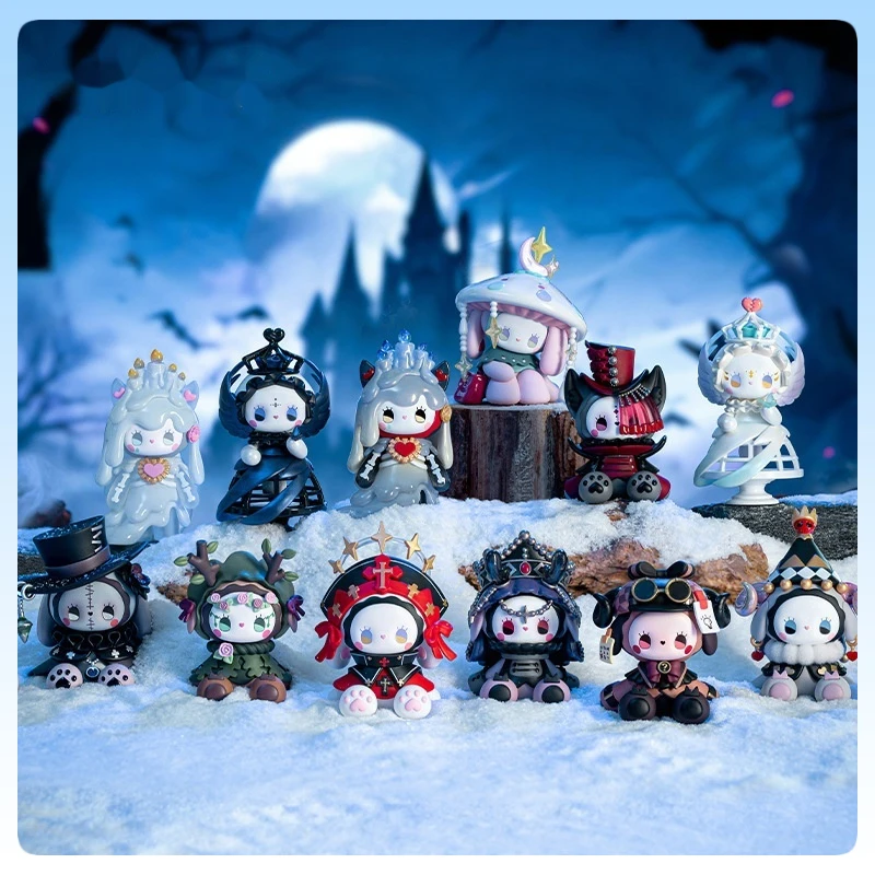 

Authentic Emma Secret Forest Blizzard Mountain Villa Blind Box Cute Figurine Collectible Model Decor Ornament Christmas Gifts