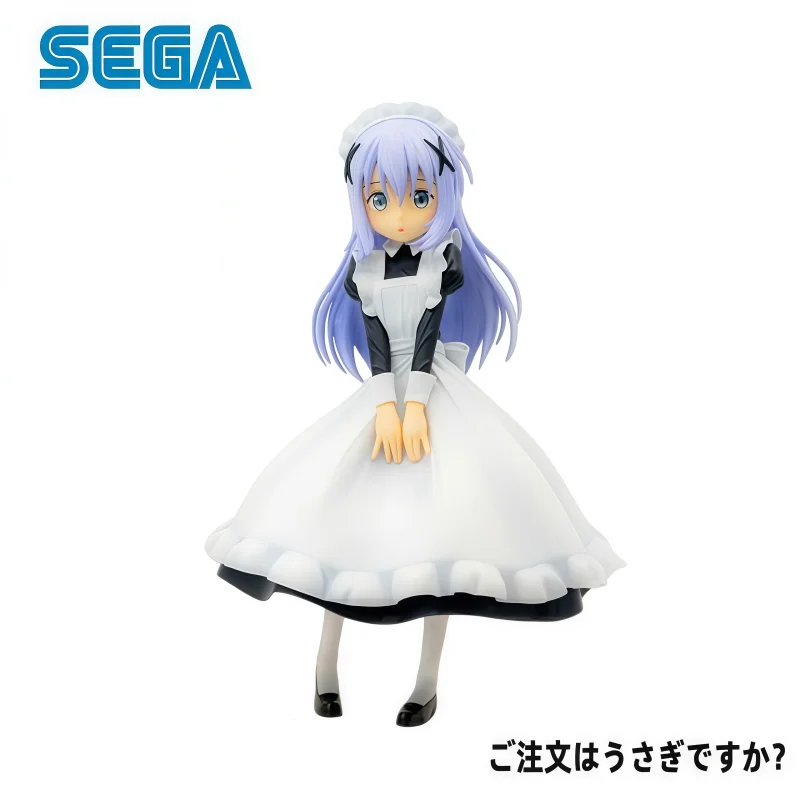 

In Stock 100% Original SEGA Is The Order A Rabbit Kafuu Chino Action Figure Model Doll Brand New Boxed Animation Peripherals