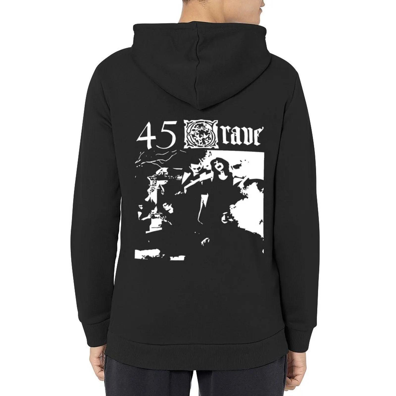 

45 Grave Band Hoodie anime clothing hooded shirt autumn jacket men men's clothing big size hoodie