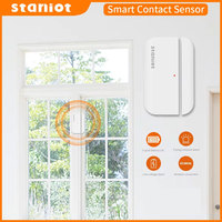 Staniot 5-Year Battery life Contact Sensor Door and Window Open/Closed Detectors 433Mhz Smart Home Wireless Magnetic Sensor