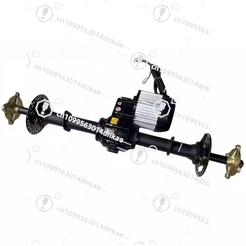 Modified Four-wheel Electric Beach Car Kart Accessories Shaft Drive Differential Rear Axle 48V/60V Motor Tooth Bag