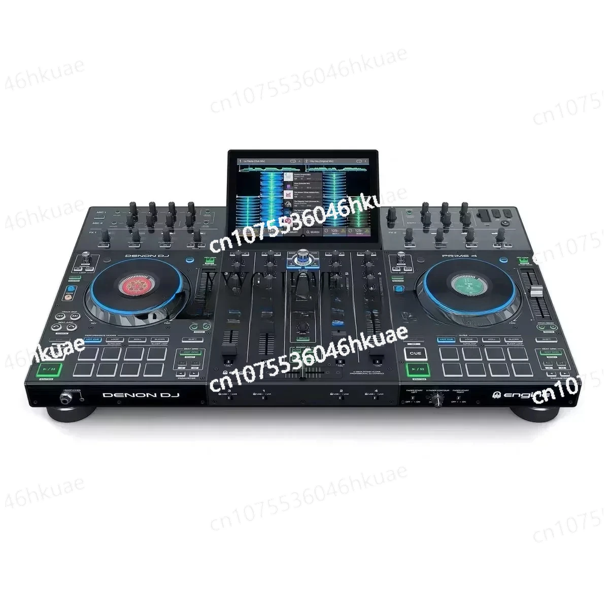 With Confidence New 4 4-Deck Standalone DJ Controller System w 10