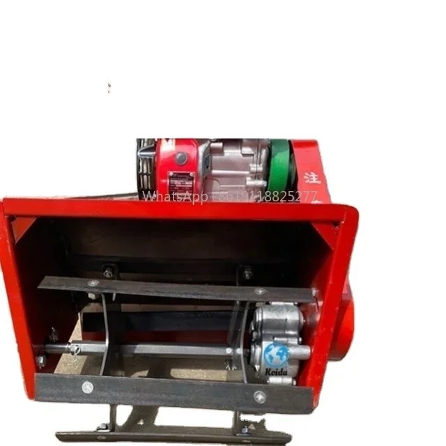 Small multi-functional micro tillering weeder Loose trencher hoe machine rotary tiller