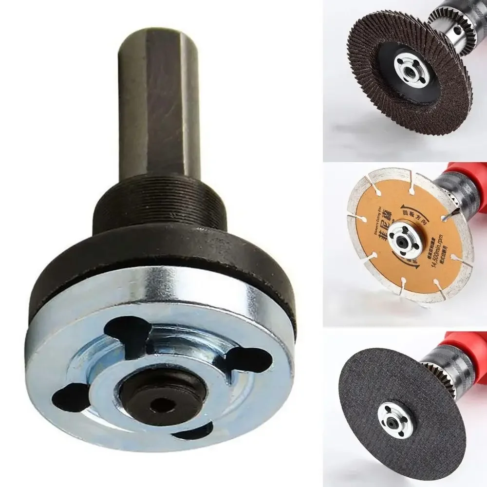 1Set 6mm/10mm Electric Drill Conversion Angle Grinder Set Metal Connecting Rod for Cutting Disc Polishing Wheel Handle Holder