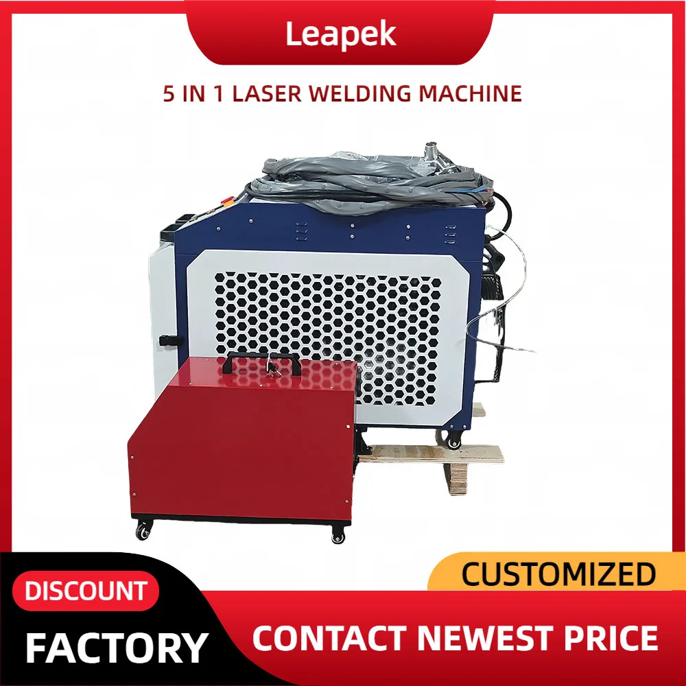 

2kw 3000w 3kw Stainless Steel Aluminium Tube Handlaser 5 in 1 Laser Wire Rust Removal Welders Welding Cleaning Gun Machine