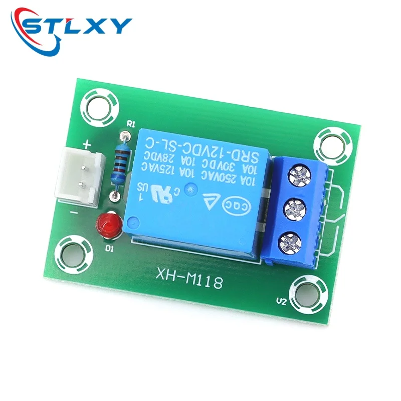 XH-M118 Relay module / 5V 12V 24V Power Supply / Output 1 way Isolated Module Sensor 10A Wire
