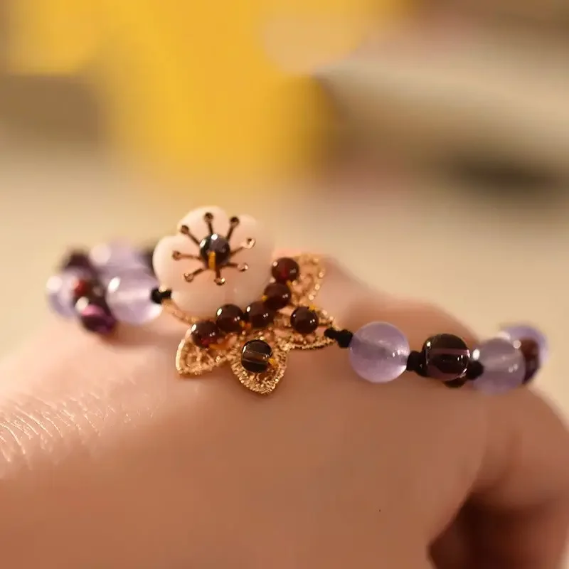 Chinese Crystal Mori Bracelet  - Ethnic Fashion For Ladies ulasan dan harga