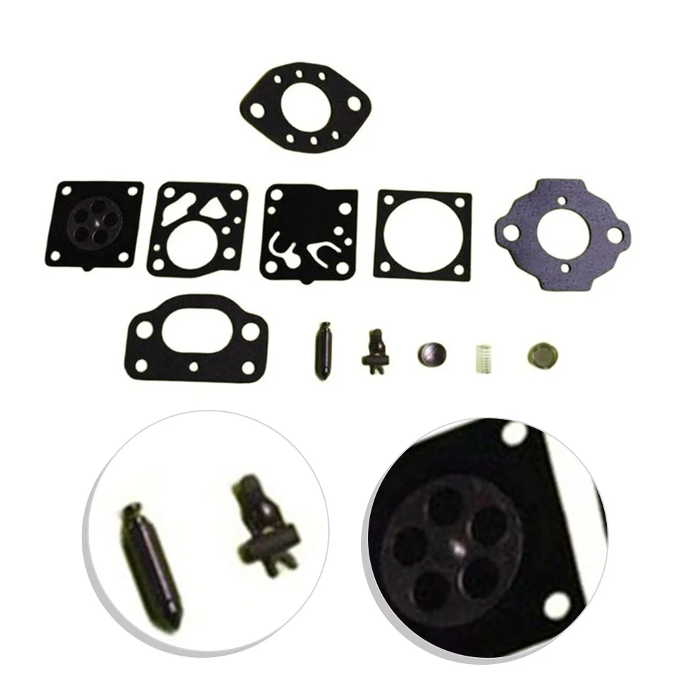 Fuel System Carburetor Repair Kit Compatible with For Tillotson HU-64 HU64A HU-64B HU64D HU65A HU65B Chainsaws