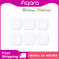 Aqara Sensor Smart Wireless Mini Switch Key Zigbee Connection Remote One Key Control Button Home Security Mihome Homekit