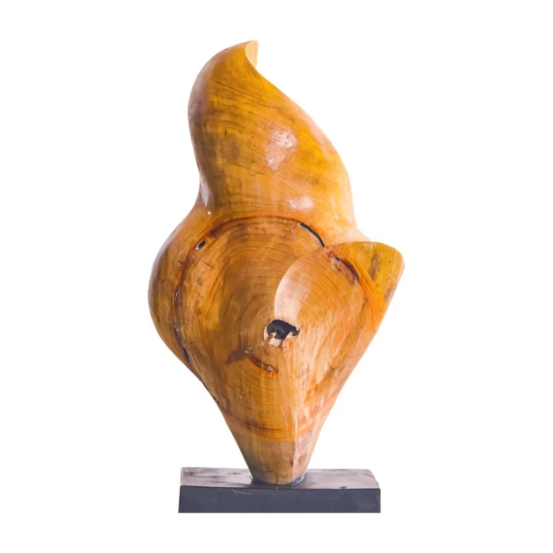 Firelight Creative Handmade Art Wood Ornament Commercial Carving Ornament Wood Art Decoration