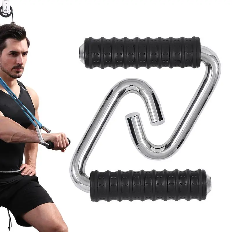 

Portable Grip Handle 1 Pair Non-Slip Body Fitness Equipment Pull Down Bar Grip Pull Down Assistance Hook Bar for indoor Gym