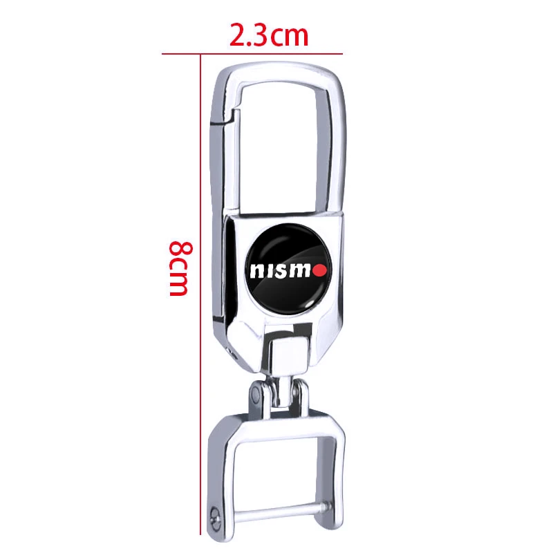 Metals Car Key Charms Auto Decoration Styling Accessories For Nismo Nissan Tiida Teana Skyline Juke X-trail Almera Qashqai Goods