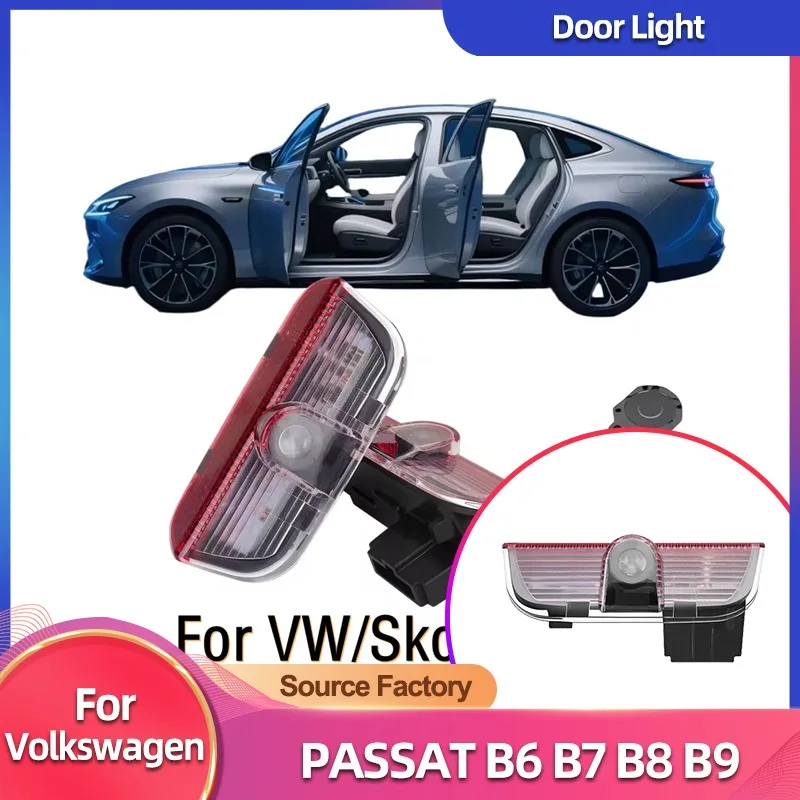 

2026 Горячие колпаки для ступиц VW VOLKSWAGEN, новые 2 шт. для VW Passat B6 B7 B8 B9 Touareg Golf 5 6 7 Jetta MK6 MK7 GTI R светодиодный проектор двери автомобиля