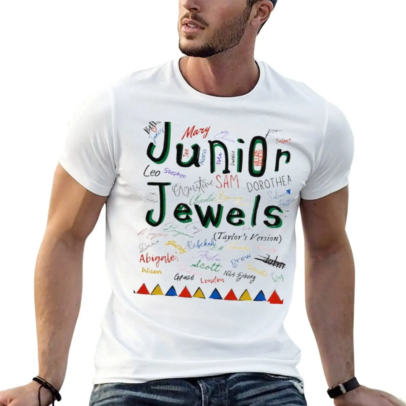 

Junior Jewels T-Shirt t shirts for man cotton funny t shirt man luxury t shirts cotton 100% T-shirt