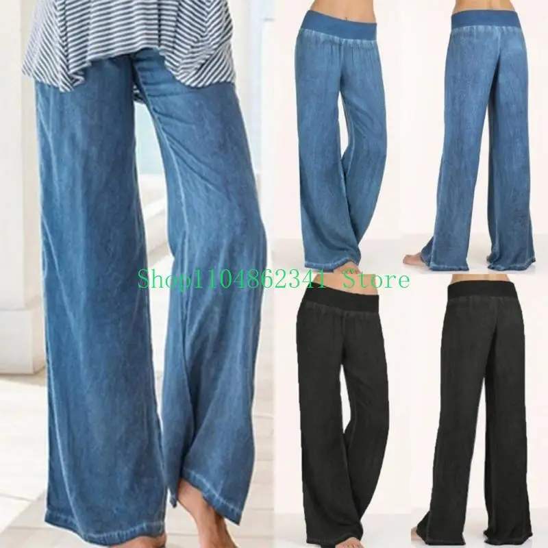 5ASD WOMENS Elastico Elastico Elastico Middle Middle pantaloni cargo Solido gamba larga gamba casual sciolte sciolte