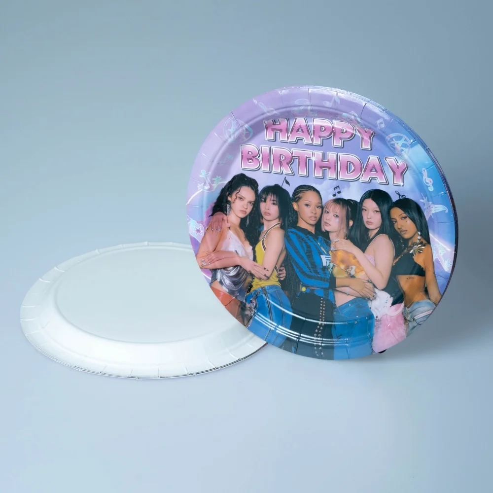 Neue Katseye Geburtstagsdekoration Superstar Party-Favors Aufkleber Poster Ballons Hintergrundbanner Kuchendekoration Baby-Shower-Geschenk – Detail 7