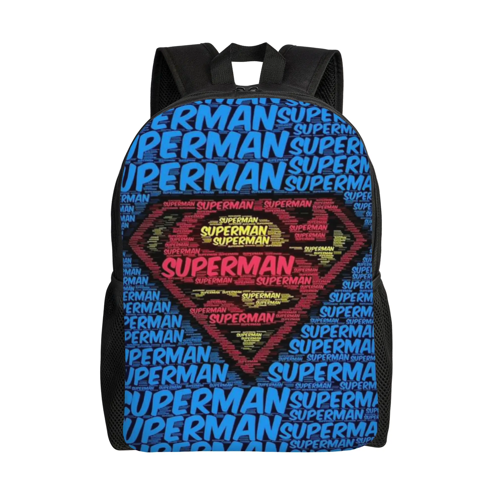 Superman Handbag Back to school season Hero  Super Quality Backpack