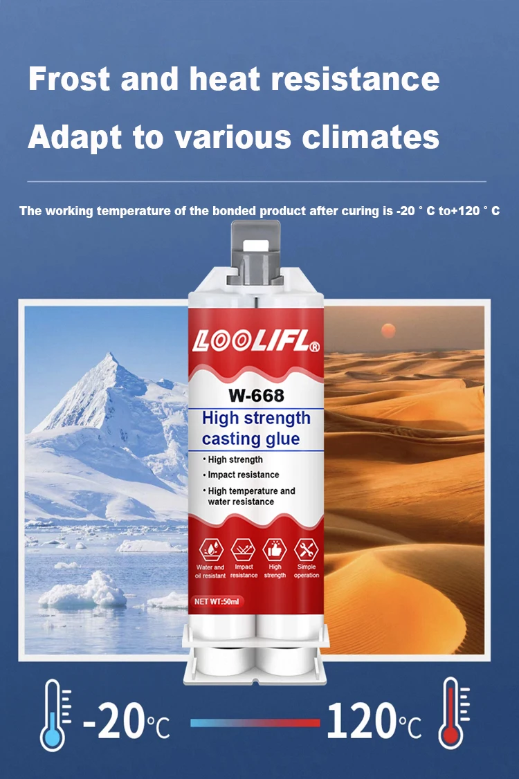 50ml Wasserdichter Epoxid-Gusskleber, der stärkste Verbindungsfüller für Metalle, Kunststoffe, Zement und verschiedene Materialien! – Detail 9
