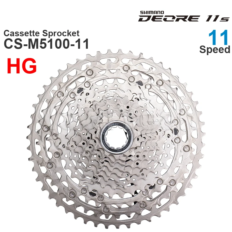 SHIMANO DEORE M5100 M5120 11v Groupset Shifter SL-M5100 Rear Derailleur RD-M5100 11-speed Cassette CS-M5100 Chain Original parts