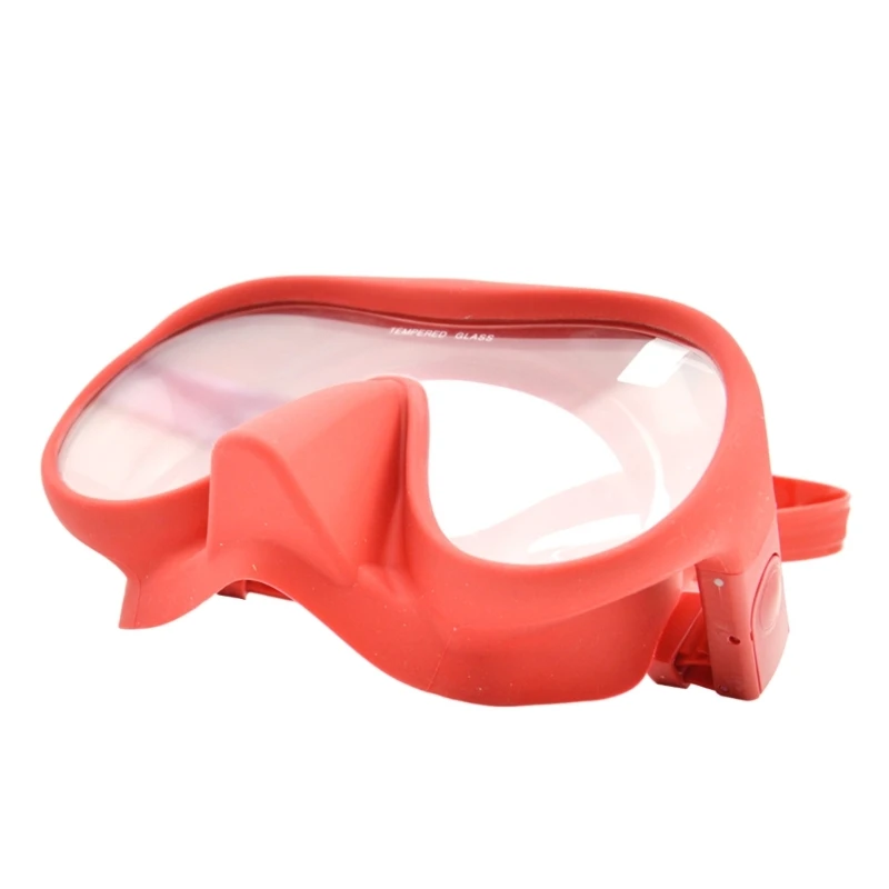 Tauchmaske, Antibeschlag-Schwimmmaske, Schutzbrille mit Nasenschutz zum Schnorcheln, Freitauchen