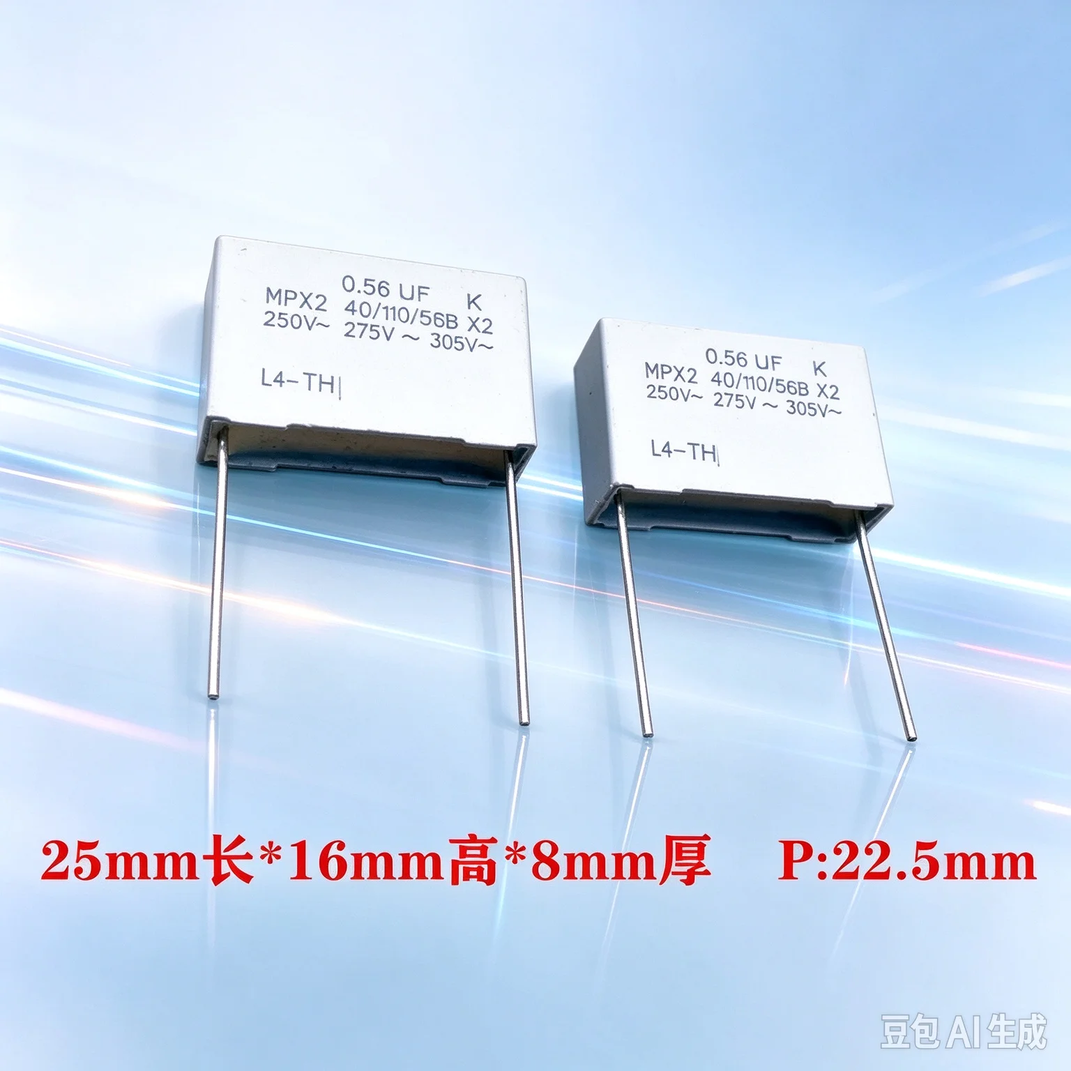 For Europtronic MKP 0.56uf 564 560nf 275v 305v Safety Film Capacitor  100pcs