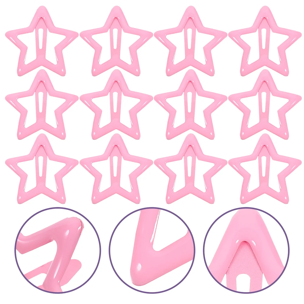 

40Pcs Star Hair Clips Eye-Catching Decorative Hair Clips for Women Girls Perfect for Parties Weddings Daily Use