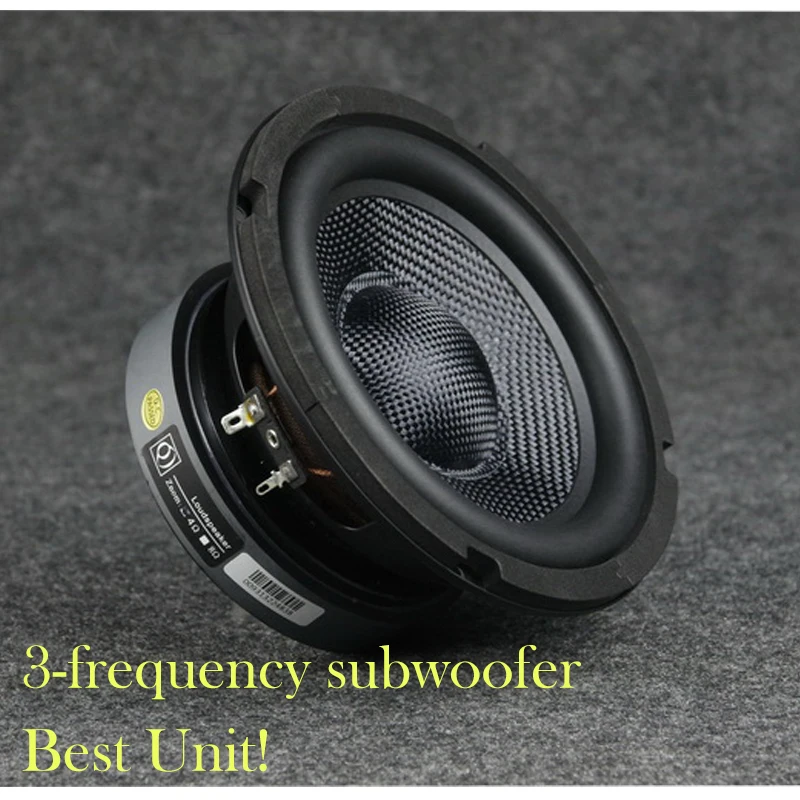 6.5 Inch Subwoofer Hhorn 4 8 Ohm 120W Hifi Speakers 3 Division Frequency Car Home Theater Speaker DIY Audio Subwoofer Loudspeake