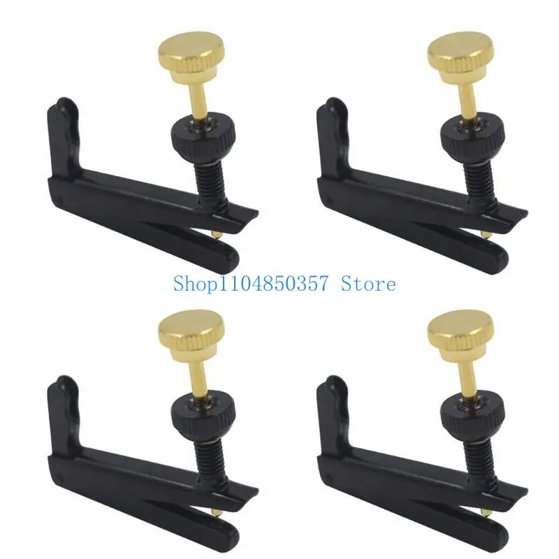 5asd 4 قطعة الكمان غرامة موالف سلسلة معدنية سبينر كمان سلسلة الضابط سبينر الوترية أداة الملحقات دائم #5