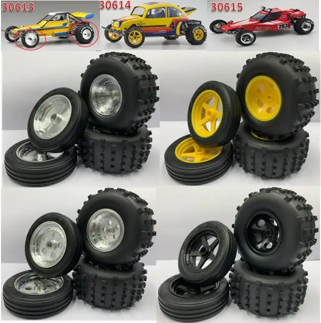 Reproducción vintage Kyosho Neumáticos Scorpion, compatibles con vehículos todoterreno eléctricos BAJA (números de pieza 30615/30613/30614).
