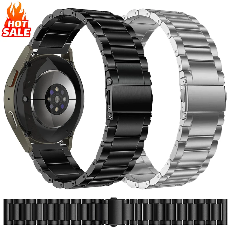 Titanium Band 18mm 20mm 22mm Watch Strap for Samsung Watch 7 6 5 4 5Pro Classic Metal Bracelet for Huawei GT5 4/5Pro GT3 2e 46mm