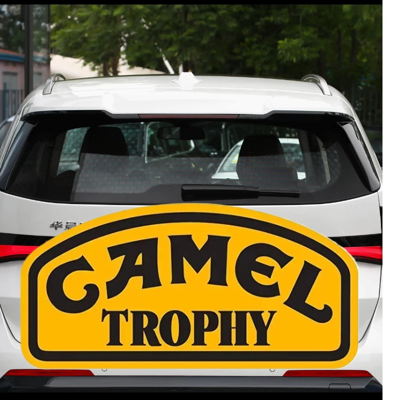 Camel Trophy Land Rover Badge Brand Car Sticker Decal Decor Motorcycle Off-road Laptop Trunk Guitar Vinyl Stickers