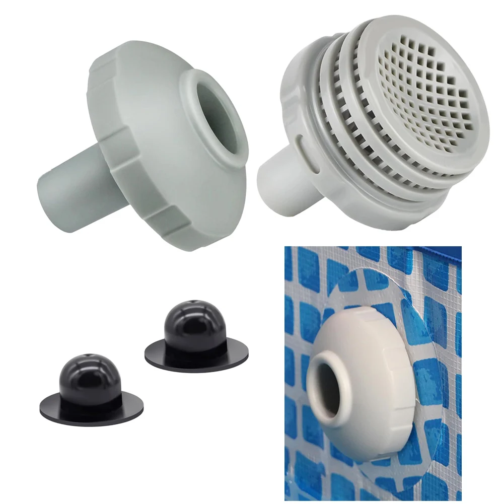 Above Ground Pool Jet Connector Kit 25022E Replacement Fitting Adapter Compatible with Series and 1.25 Inch Hoses