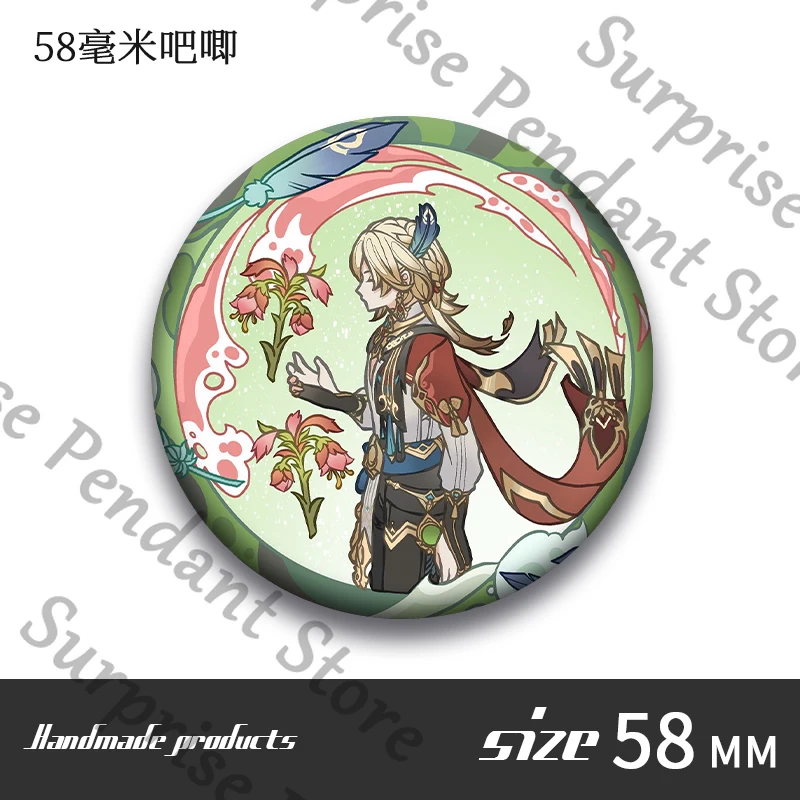 جينشين إمباكت موضوع لعبة دور زملاء الطموح نويل يون جين 	 بينيت كوكي شينوبو ليلى شارة صفيح عالية المظهر