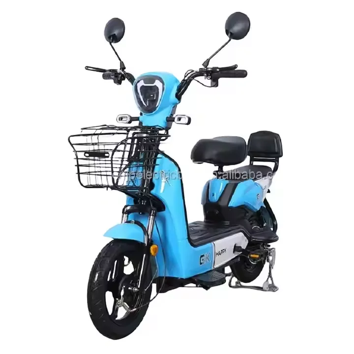 YTYIN Wholesale City Electric Bike Colorful Electric Bicycle Popular Scooter Smart Digital Electronic Motor 350W 500W 1000W Opti view 4