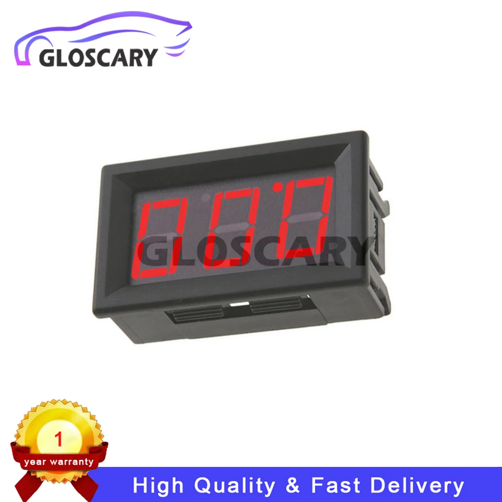 DC0-100V الفولتميتر الصغير جهاز قياس الجهد الكهربائي تيار مستمر الجهد مقياس الجهد مؤشر الجهد ل EV سيارة دراجة نارية الجهد رصد