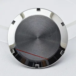 Detachable bottom cover, moon pattern bottom cover 37mm, suitable for VK63 case stainless steel back cover parts watch parts