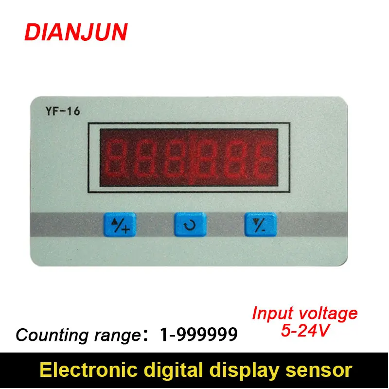 Electronic Counter  Digital Display Sensor  Industrial Control  Refitting And Grading Module Automatic Counter 12V24V5V.