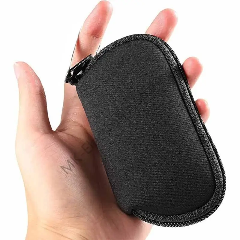 R2LF Portable Headphones Organizers Shock Absorbent Easy Access Design Thin Profile Case Suitable for Multiple Earbud Models