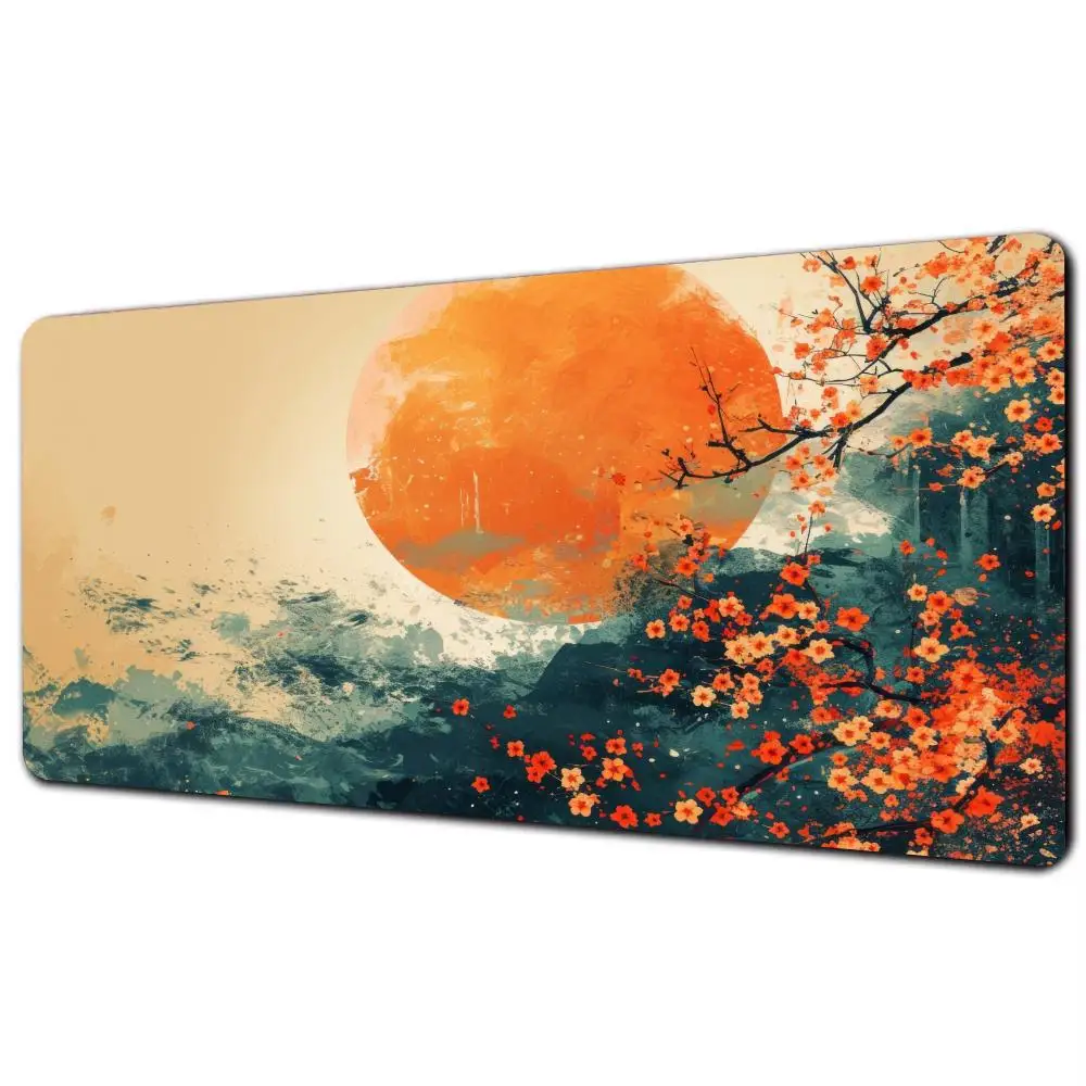 

Подставка для запястий Cherry Blossoms, игровой коврик для мыши, белый коврик для мыши, коврик для Pk Control, приветственный коврик, украшения для стола, офисный коврик, клавиатура