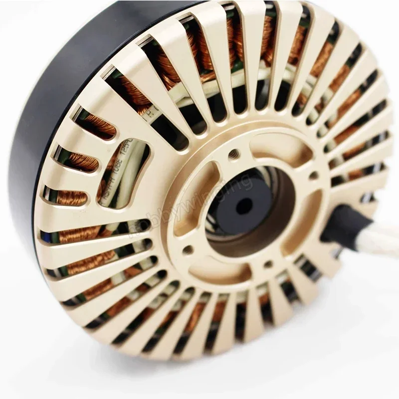 X110 140KV Brushless Motor Heavy High Power HLY T11 5040W 48.5V 12S 10kg Pull Thrust for 30inch T3095 Large Agricultural Drone