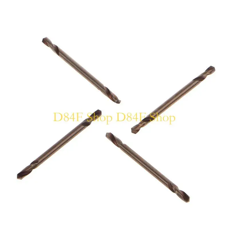 

D84F 10 Pcs 1/8" HSS Jobber Length Twist Drill Bit Heavy Duty Stainless