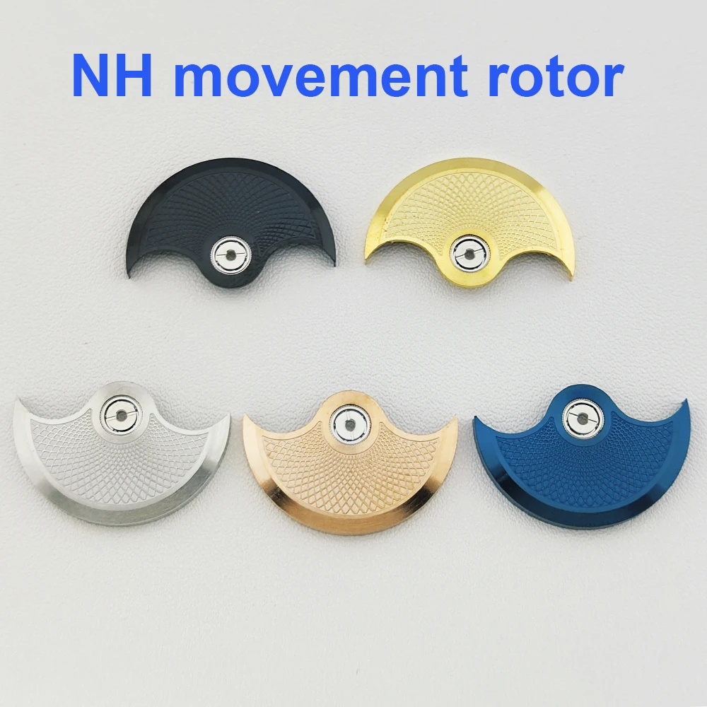 

Ротор nh35, автоматический молоток, подходит для nh34 nh35 nh36 nh38 4R35 7S, запасная часть механического механизма