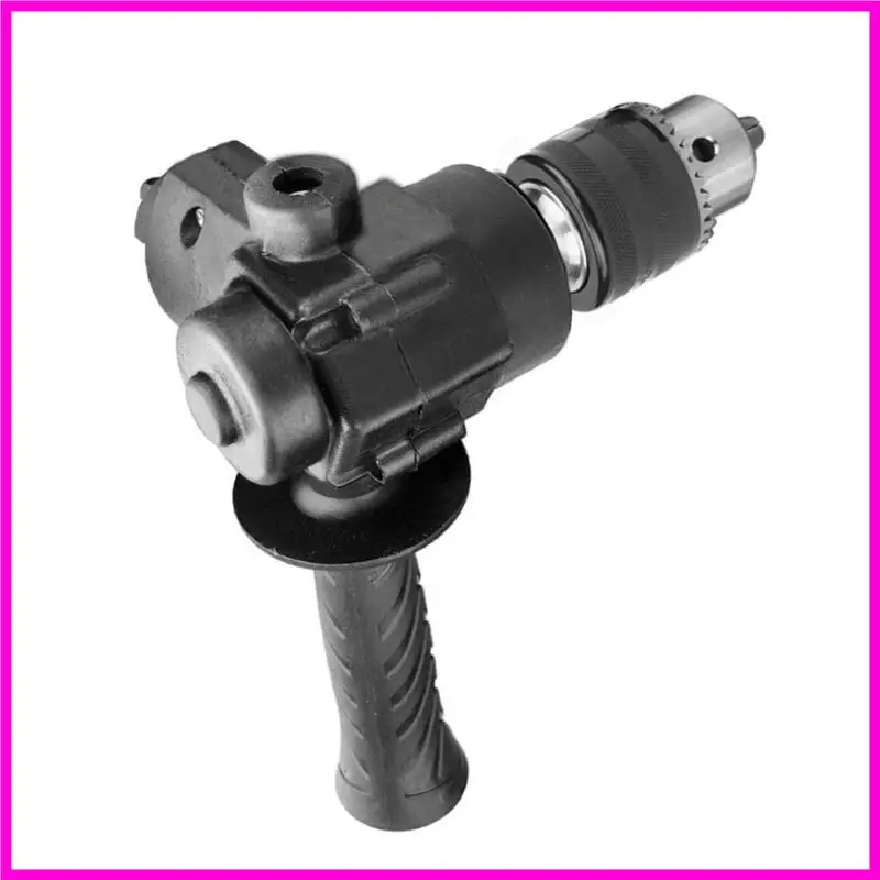 

57BE Portable 90° Three Jaw Chuck Corner Impact Drill Adapter Right Angles Bend