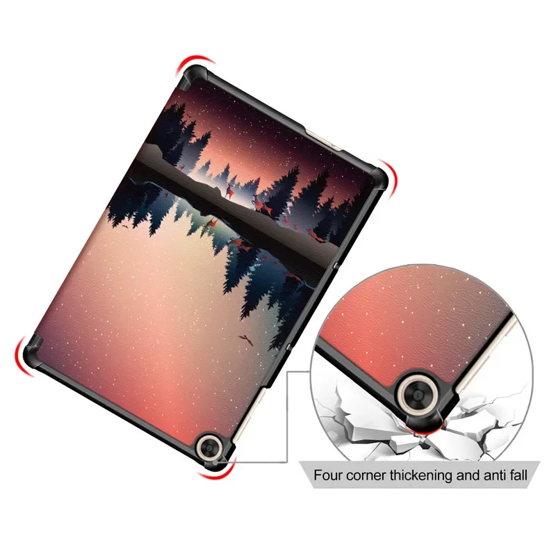 For Huawei Matepad T10s 10.1 inch AGS3-L09 W09 Case Folding Magnetic Cover for Funda Huawei Matepad T 10 T 10S 11 Case Tablet